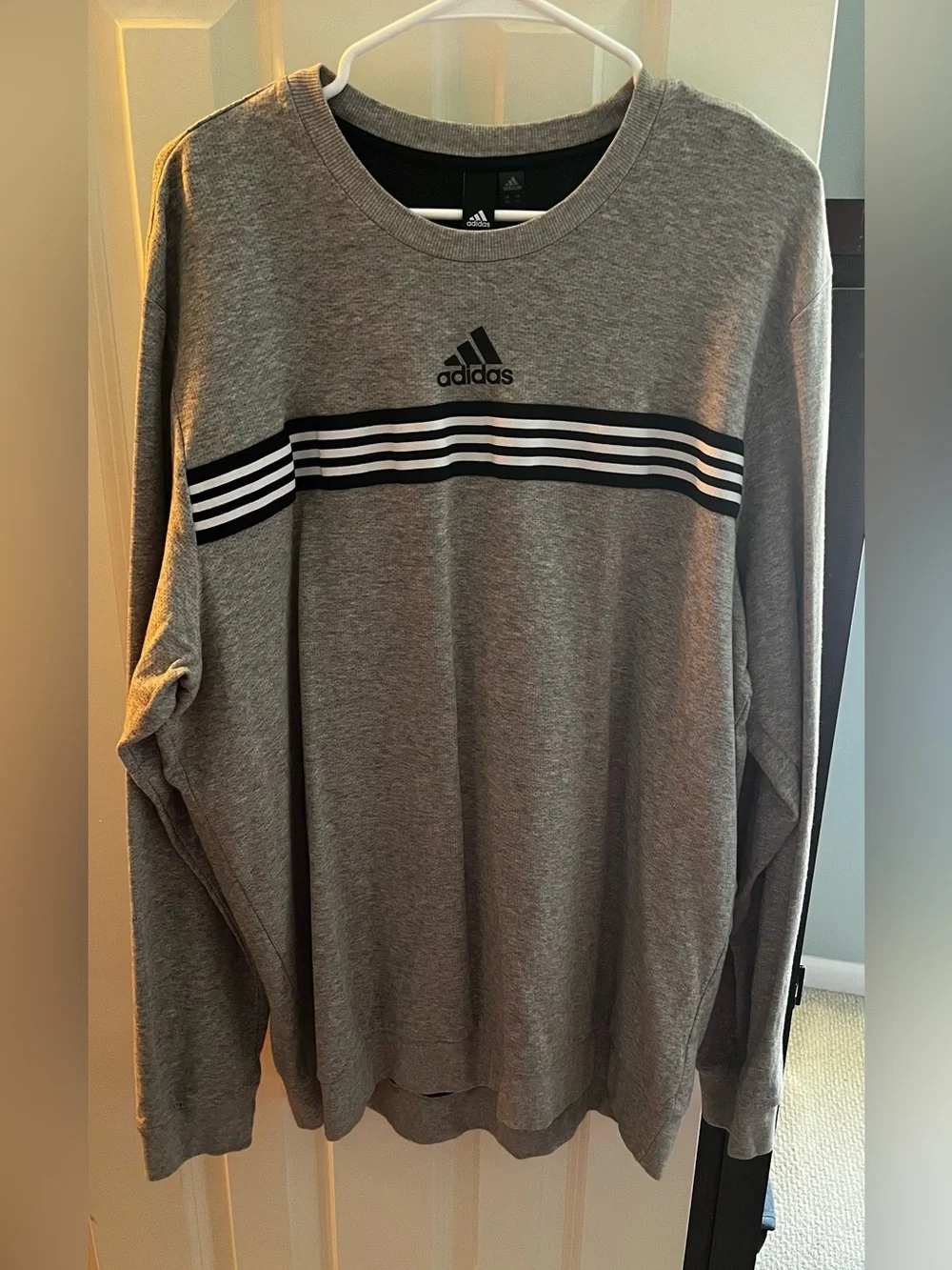 Adidas Men’s Grey Thermal- XXL